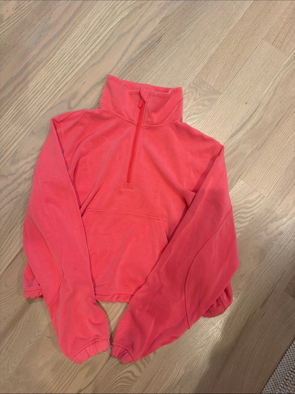 lululemon athletica Coral Half-Zip Cowl Pullover - softstreme